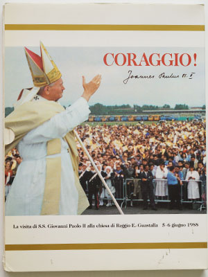 Coraggio! Johannes Paulus II poster